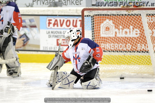 2014-12-14 Valpellice-Hockey Milano Rossoblu U12 0404 Alessandro De Zordo